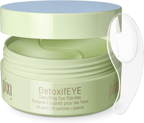 Cap off with Pixi DetoxifEYE Depuffing Eye Patches 30 Pairs