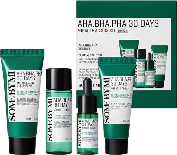 SOME BY MI AHA. BHA. PHA 30 Days Miracle AC SOS Kit
