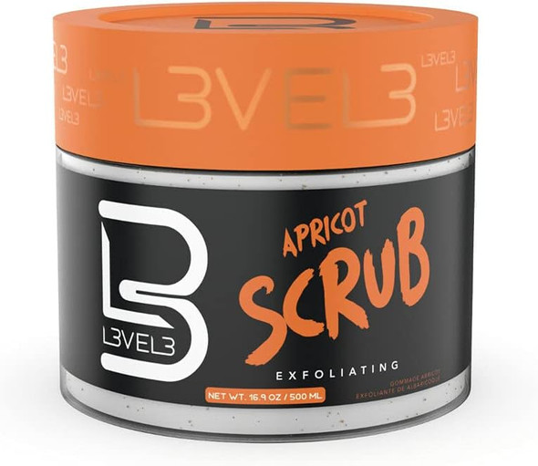 L3VEL3 Apricot Facial Scrub 16.9 oz