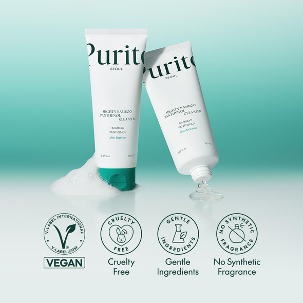 Purito Mighty Bamboo Panthenol Cleanser 5.07 oz