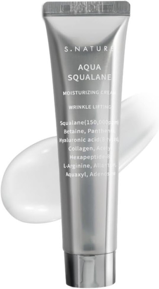 S.Nature Aqua Squalane Moisturizing Cream 2.7 oz