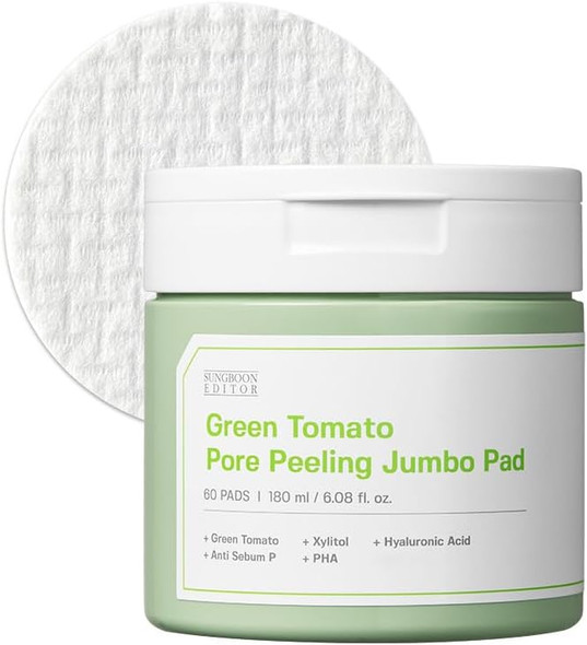 Sungboon Editor Green Tomato Pore Peeling Pad 6.08 oz