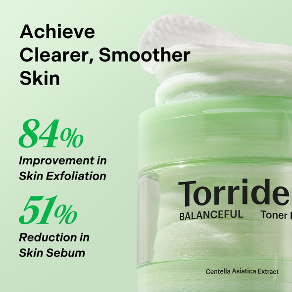Torriden Balanceful Cica Toner Pad 60 Pads