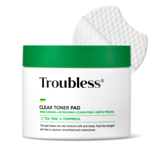 Troubless Clear Toner Pad 60 Sheets