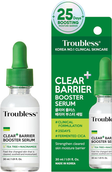 Troubless Clear Barrier Plus Booster Serum 1.01 oz
