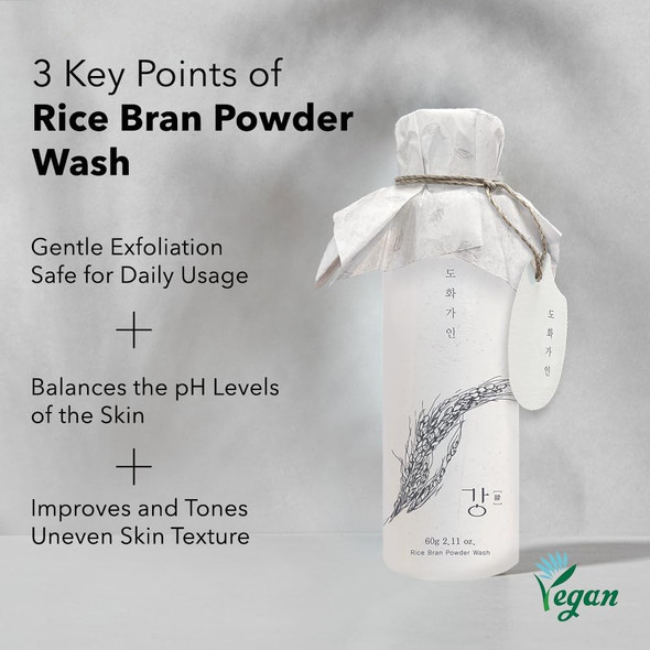 House of Dohwa Rice Bran Powder Wash 2.1 oz