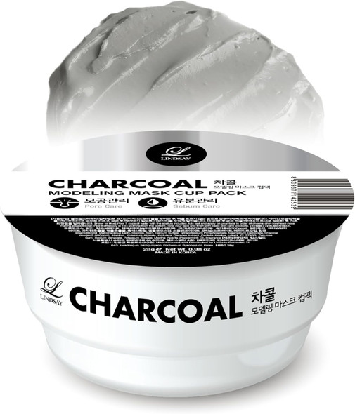 LINDSAY Modeling Mask Cup Pack Cahrcoal