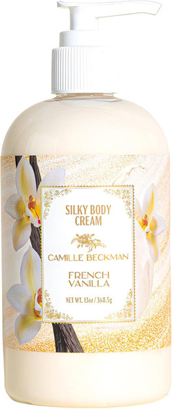 Camille Beckman Silky Body Cream French Vanilla 13 oz