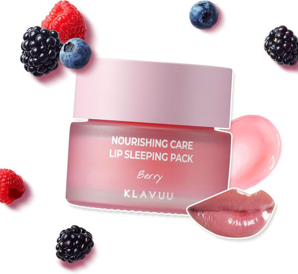 Berry-tinted nourishing lip balm for soft, smooth lips