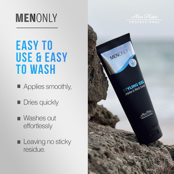Mon Platin black caviar hair gel