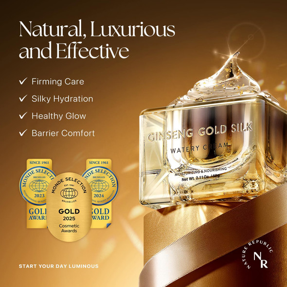 6-year Korean Ginseng and gold-infused moisturizer