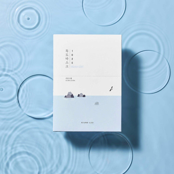 Round Lab 1025 Dokdo Water Gel Mask packaging