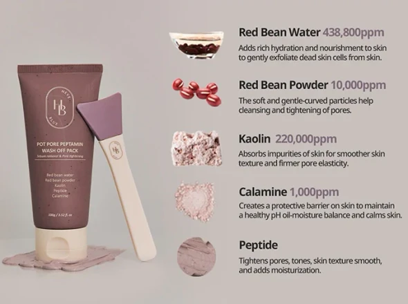 Premium Kaolin clay acts as a magnet to absorb excess sebum (oil)