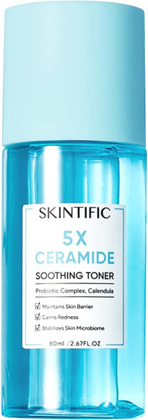 SKINTIFIC 5X Ceramide Soothing Toner 80ml