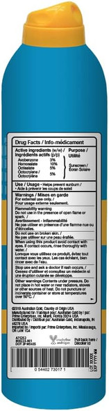 Australian Gold SPF 50 Continuous Spray Sport 177 ml bottle