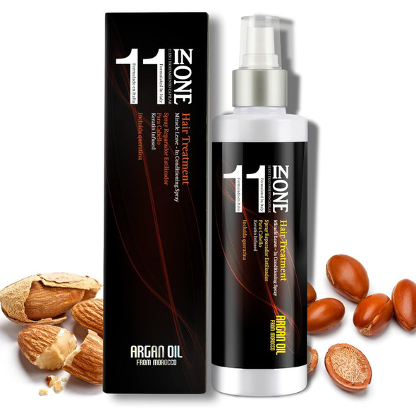 11 in 1 Almond Oil Moisture Leave-In Conditioner 177 ml bottle