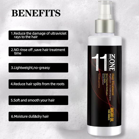 Leave-in conditioner for curly, dry, and damaged hair