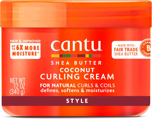 Cantu Coconut Curling Cream 12 oz jar