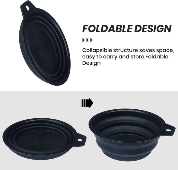 Collapsible hair dye mixing bowl