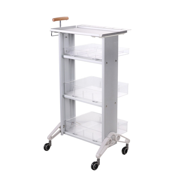 Gen'C Béauty Premium ProGlide Aluminum Salon Trolley