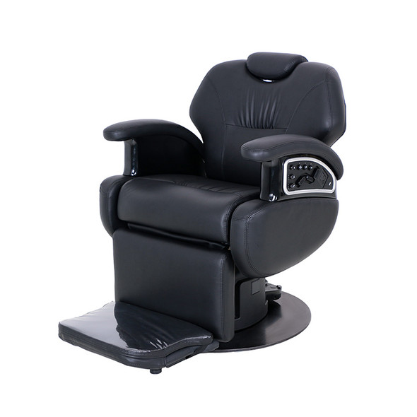 Gen'C Béauty Professional Luxury Electric Barber Chair with Seat Massage, Heating & Memory Function (Wired)