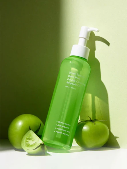 SUNGBOON EDITOR Green Tomato Double Cleansing Ampoule Oil with outer box