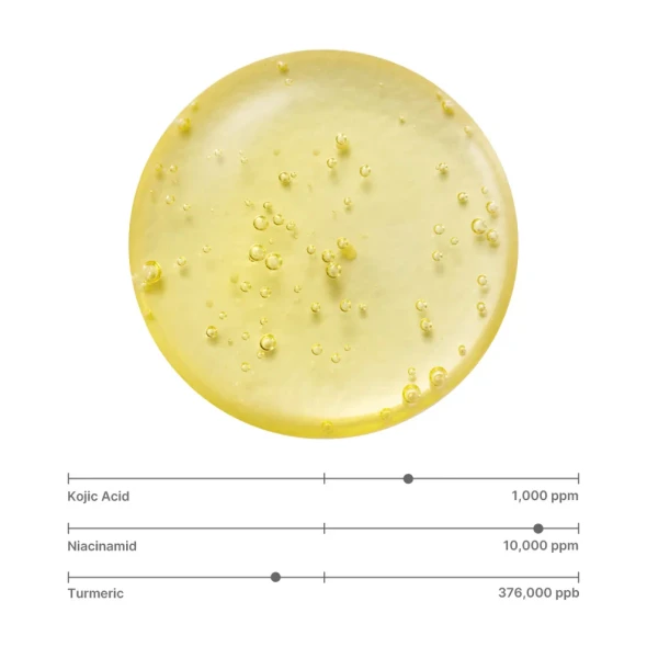 Clear gel texture of SUNGBOON EDITOR Kojic Acid Niacinamide Cleanser