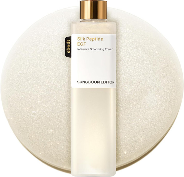 SUNGBOON EDITOR Silk Peptide EGF Toner 300ml front bottle view