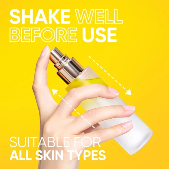 SKINTIFIC Radiance Booster Serum Spray with original packaging box