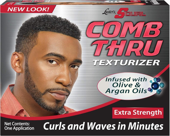 S-Curl Comb Thru Texturizer Kit for men curls and waves at Gen C Beauty