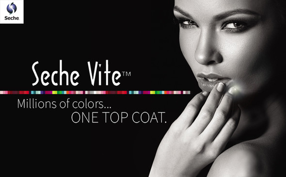 Seche Vite Dry Fast Top Coat professional salon quality finish