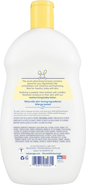 Baby Magic Gentle Baby Lotion Original Baby Scent 16.5 oz