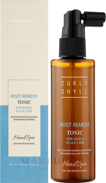 CURLY SHYLL Root Remedy Scalp Tonic (100ml) – Cooling & Soothing Scalp Treatment for Hair & Root Care