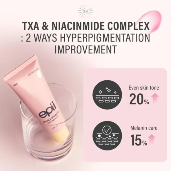 epii Double Up Cream NAD+ NMN & TXA 50ml / 1.69 fl oz
