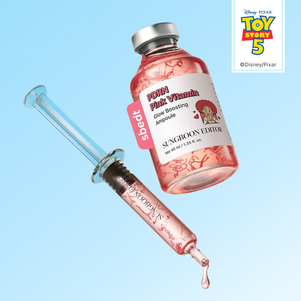 Sungboon Editor PDRN Pink Vitamin Glow Boosting Ampoule 40ml / 1.35 fl oz - image 3