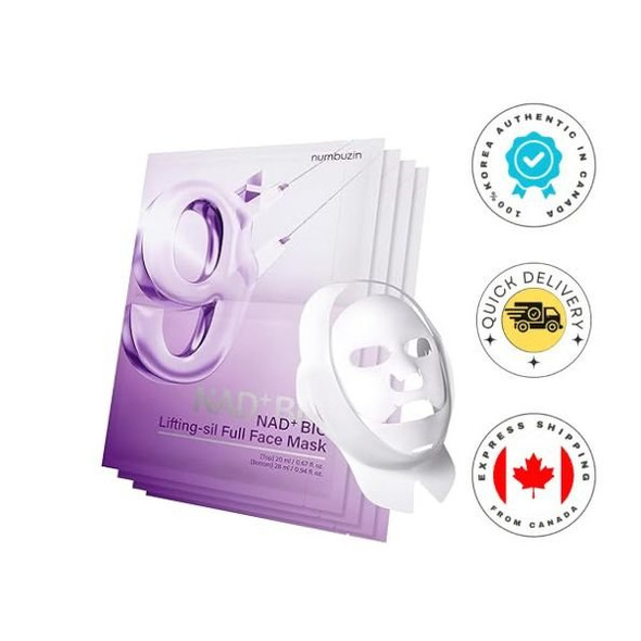 Numbuzin No.9+ NAD+ BIO Lifting Mask 1 Sheet