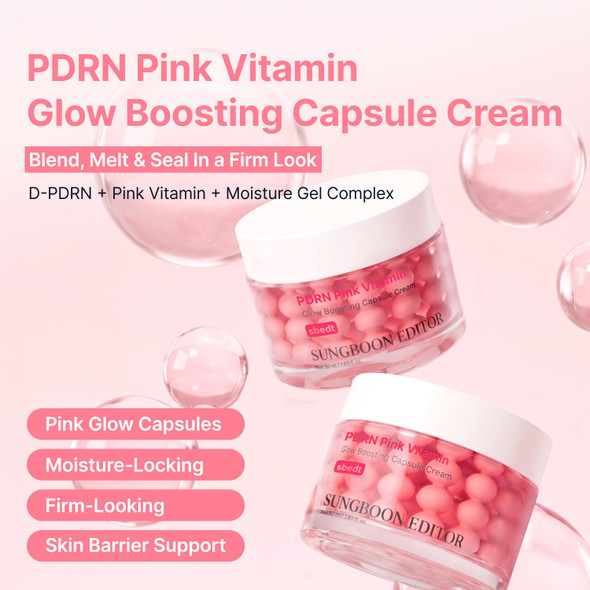 Sungboon Editor PDRN Pink Vitamin Glow Boosting Capsule Cream Toy Story 5 Edition 50ml / 1.69 fl oz - image 2