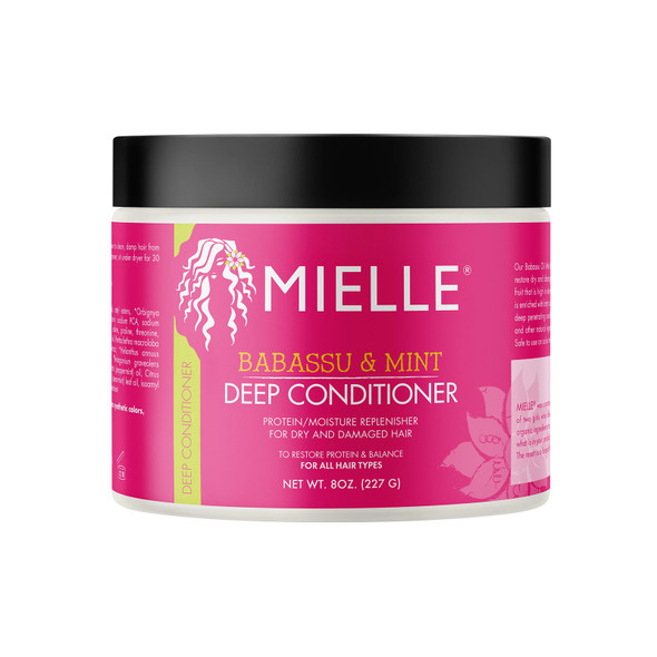 Mielle Babassu Oil and Mint Deep Conditioner 8 oz