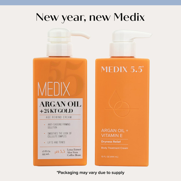 Crème éclaircissante MEDIX 5.5 à L'Huile D'Argan Et Vitamine E - 444 ML - Action Anti-imperfections Et Anti-taches - Neuf
