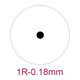 Biomaser IR-0.18MM Replacement Cartridge Needles (10 pcs)