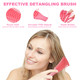 Gen'C Béauty Pink Detangling Hair Brush for Curly Hair