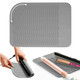 Gen'C Béauty Grey Heat Resistant Silicone Mat for Hot Styling Tools (9" x 6.5")