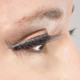 The effect of wearing of  Bella - Premium Synthetic Natural Lash Set