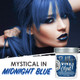 Mystical in midnight blue of Punky Colour Semi Permanent Hair Color