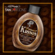 Ed Hardy Coconut Kisses Golden Tanning Lotion displayed on a luxurious dark gold and black patterned background.