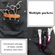 Multiple pockets about Superhairpieces Adjustable Multiple Pockets Hair Stylist Apron