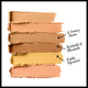 6 colors of NYX Conceal Correct Contour Palette in Light
