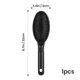 Size of Loop Wig Brush Curly Wave Hair Extension Brush (Black)