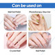 Can be used on about Gen'C Béauty Nail Gel Remover Wraps