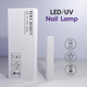 Gen'C Béauty Handheld Mini LED UV Nail Lamp with package